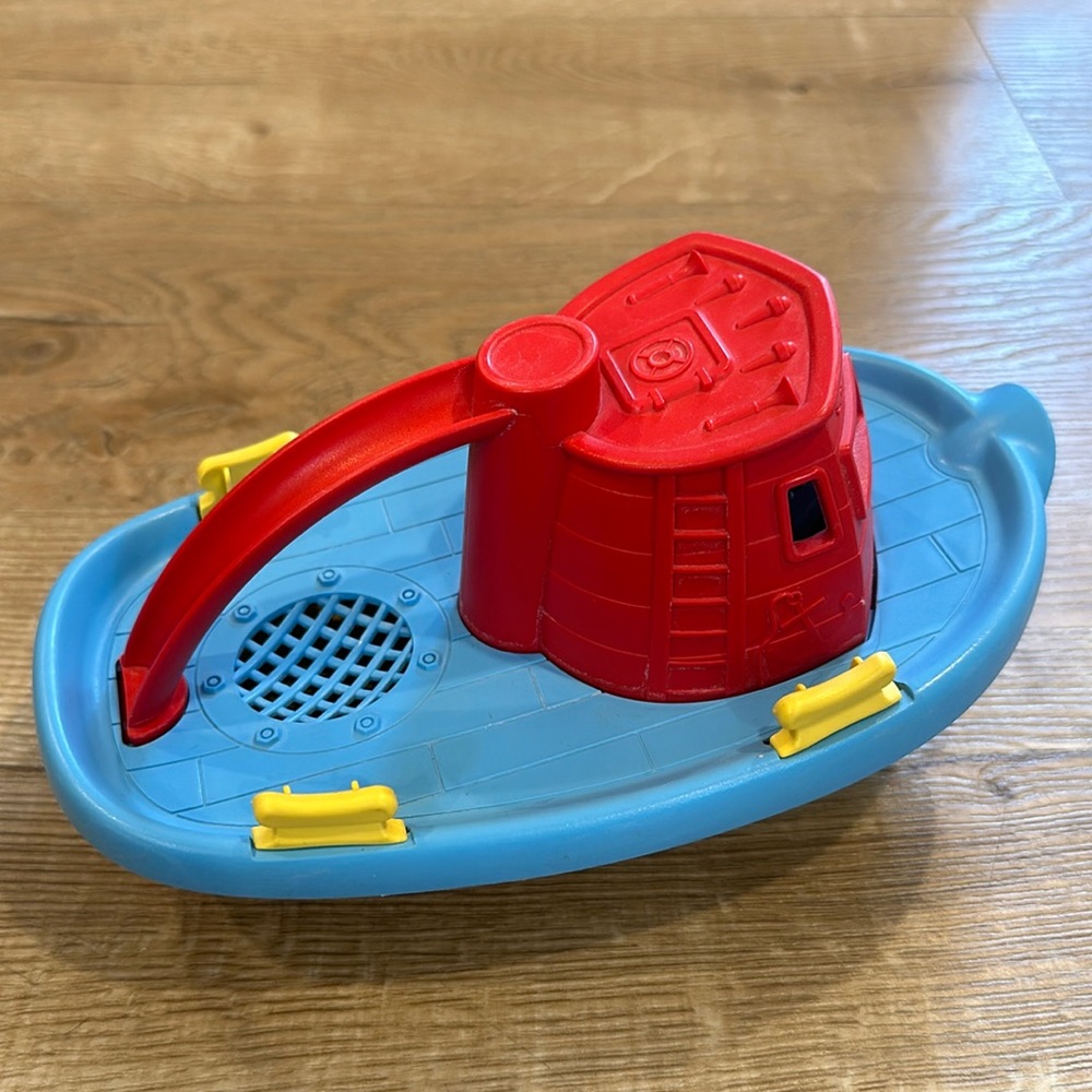 Green Toys- Tugboat- Bath Toys- Ages 6 mos. +
